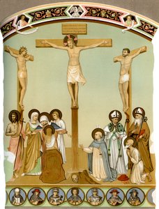 Christus aan het kruis door H Moulin