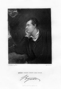 Lord Byron, Anglo-Schotse dichter, c1813, 1831