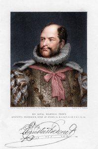Prins Augustus Frederik, Hertog van Sussex door H. Robinson