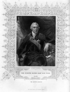 Sir Joseph Banks 1743-1820, Engelse natuuronderzoeker, botanicus en wetenschapsbeschermer, 19e eeuw