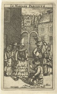 Schoenmaker aan het werk door H. de Cocq