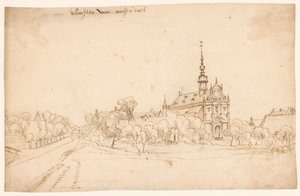 Het klooster Roosendael in Walem, tussen geboomte