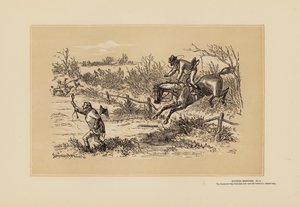 Jachtschetsen, nr. 9, Kijk Uit door Hablot Knight (1815 92) Browne
