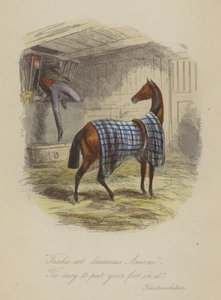 Illustratie voor Lewis Arundel of The Railroad of Life door Frank E Smedley door after Hablot Knight Browne