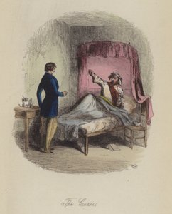 Illustratie voor Lewis Arundel of The Railroad of Life door Frank E Smedley door after Hablot Knight Browne