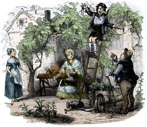 Het Oude Curiositeitenwinkeltje door Charles Dickens door Hablot Knight Browne