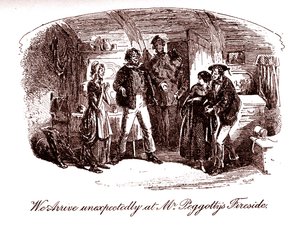 David Copperfield door Hablot Knight Browne