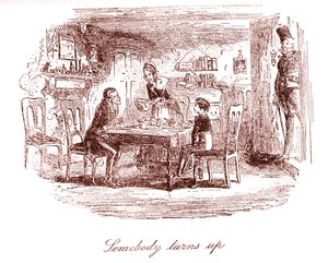 David Copperfield door Hablot Knight Browne