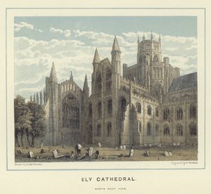 Ely Cathedral, noordwestelijke aanblik