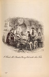Ik vind meneer Barkis die met het tij meegaat, uit David Copperfield door Charles Dickens