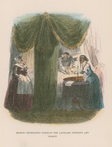 Illustratie voor Martin Chuzzlewit