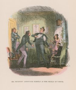 Illustratie voor Martin Chuzzlewit