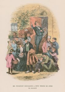 Illustratie voor Martin Chuzzlewit