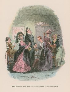 Illustratie voor Martin Chuzzlewit