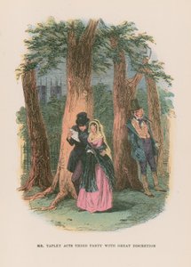 Illustratie voor Martin Chuzzlewit door Hablot Knight Browne