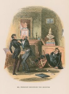 Illustratie voor Martin Chuzzlewit door Hablot Knight Browne