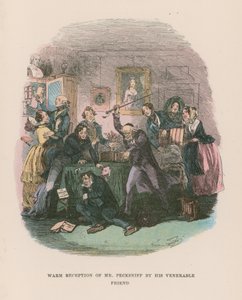 Illustratie voor Martin Chuzzlewit