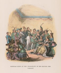 Illustratie voor Nicholas Nickleby door Hablot Knight Browne