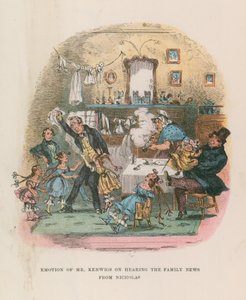 Illustratie voor Nicholas Nickleby door Hablot Knight Browne