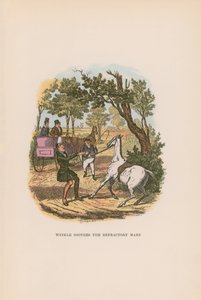 Illustratie voor Pickwick Papers door Hablot Knight Browne