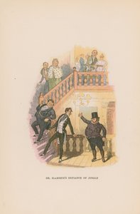 Illustratie voor Pickwick Papers door Hablot Knight Browne