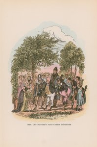 Illustratie voor Pickwick Papers door Hablot Knight Browne