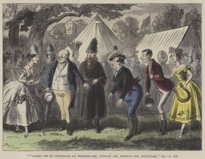 Illustratie voor Pickwick Papers door Hablot Knight Browne