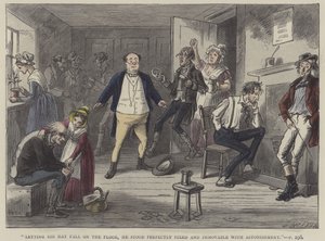 Illustratie voor Pickwick Papers door Hablot Knight Browne