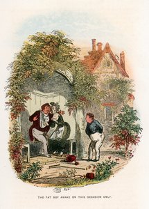 Illustratie voor de Pickwick Papers