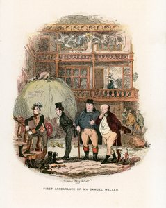 Illustratie voor de Pickwick Papers