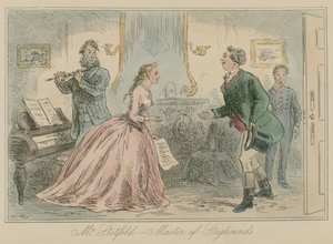 Mr Stotfold - Meester van de Staghounds door Hablot Knight Browne