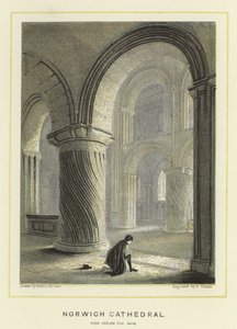 Kathedraal van Norwich, uitzicht over het schip