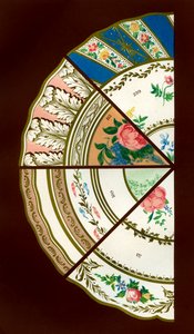 Derby patronen, 1876 door Hall and England