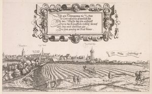 Panoramisch Uitzicht op Neurenberg: Rechter Deel door Hanns Lautensack