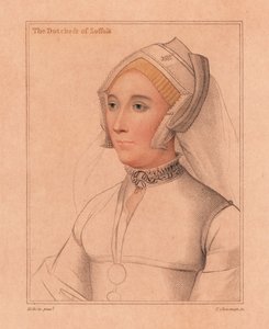 Catherine Brandon, Hertogin van Suffolk.,1812 (gravure)