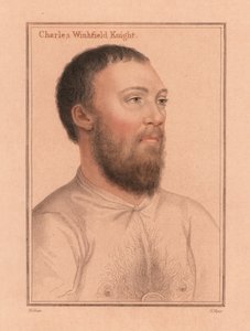 Charles Wingfield van Kimbolton Castle.,1812 (gravure)