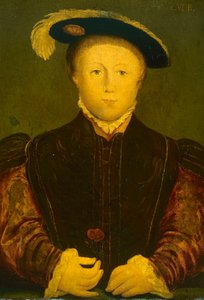 Edward VI door Hans (after) Holbein the Younger