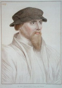 Portret van John Gaye (overleden 1557) gegraveerd door Francesco Bartolozzi (1727-1815) 1796