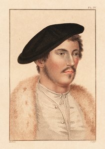 Portret van een onbekende man, hof van Koning Henry VIII, ca. 1532