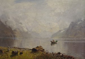 Van Sognefjorden door Hans Andreas Dahl