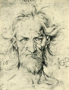 Hoofd van een Bejaarde Man Saturnus, 1516, 1943