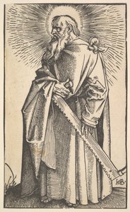 St. Simon uit Christus en de Apostelen, 1519 door Hans Baldung