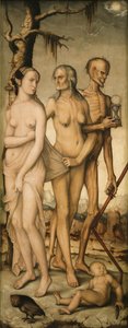 De Leeftijden en de Dood door Hans Baldung