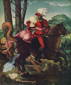 De ridder, het jonge meisje en de Dood, ca. 1510, 1939 door Hans Baldung