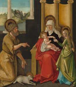 Sint-Anna met het Christuskind, de Maagd en Sint-Jan de Doper