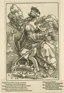 Sint Catharina, 1505-07 door Hans Baldung Grien