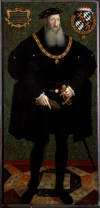 Portret van Frederik II van de Palts (Frederik II de Wijze) door Hans Besser