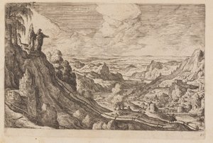 Plaat 21, uit Landschappen met scènes uit het Oude en Nieuwe Testament en Ovidius