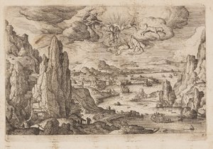 Plaat 27, uit Landschappen met scènes uit het Oude en Nieuwe Testament en Ovidius