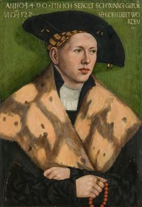Portret van Sebolt Schwarcz door Hans Brosamer